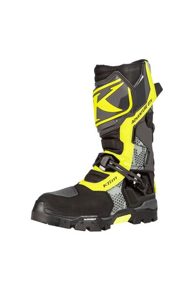 Klim Adventure Gore-Tex Korumalı Motosiklet Botu Siyah Sarı