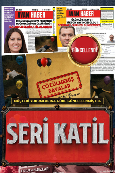çözülmemiş davalar Seri Katil Davası Dedektif Oyunu Kutu Oyunu Dedektif Dava ...