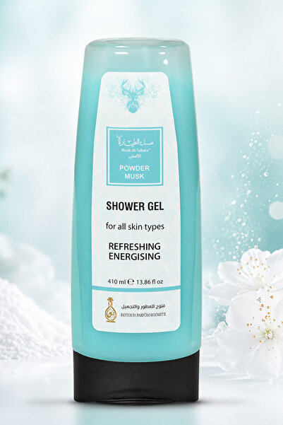 MUSK AL TAHARA Powder Misk Lüks Duş Jeli Tazeleyici Ve Canlandırıcı 400ml Tüm...