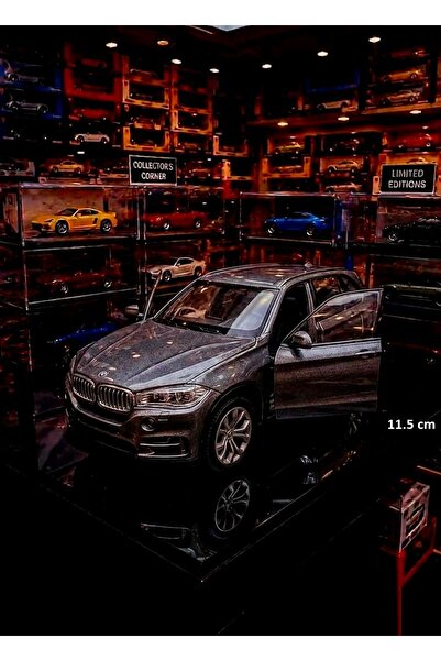OYUNCAKSAHİLİ Bmw X5 Jip Diecast Metal Araba Kapıları Açılır 11.5cm Koleksiyo...