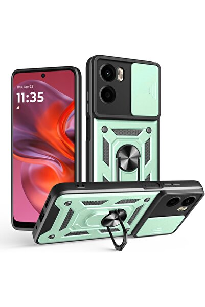 SKYDDAR INNOVATION Husă pentru Motorola Moto G05 / Moto E15, CamShield, inel ...