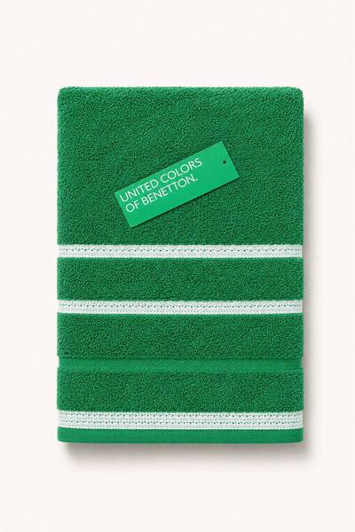 Benetton Home Be-0831-Gr 100% bumbac verde 50X90 cm Prosop de mână