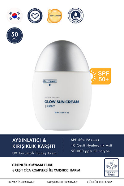 GLUTANEX Sunscreen Spf 50+ Pa++++ 50000 Ppm Liposomal Glutathione Brightening...
