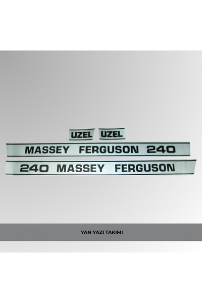 Massey Ferguson 240 Side Writing Set Rl