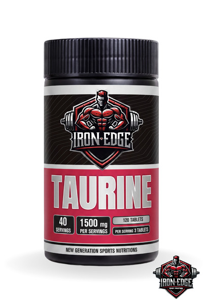 IRON EDGE Taurine 500 Mg 120 Tablet (Per Servıngs 1500 Mg) 40 Servis