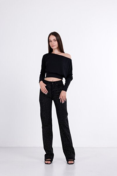 i8 Denim Stoned Straight Jeans