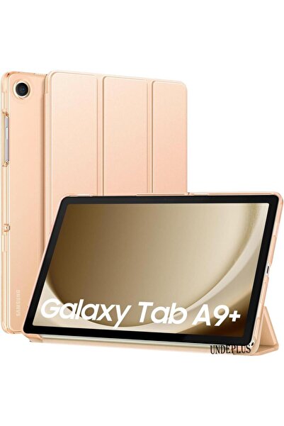 UnDePlus Galaxy Tab A9 Plus X210 X216 X218 Uyumlu Kılıf Pu Deri Smart Standlı...