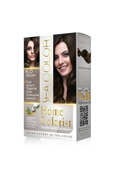 Sea Color Home Colorist Set Saç Boyası 6.0 Derin Kumral