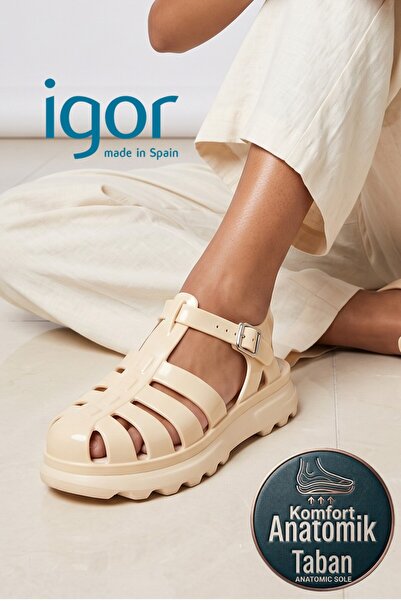 IGOR S10360 Vega Mc Beige Orthopedic Daily Women's Sandals