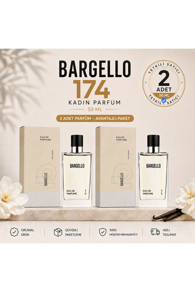 Bargello BAYAN PARFÜM 174 FLORAL 50 ML EDP 198658695085 2x