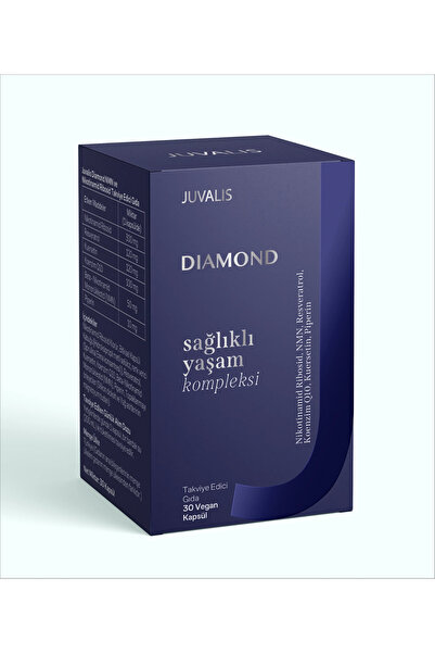 Juvalis Diamond Longevity Complex NAD⁺, Resveratrol, CoQ10 Enerji, Yenilenme,...