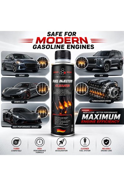 4X4 Road Power Fuel Injector Cleaner 300ml – Deep Fuel System Cleaner for Petrol Engines, Cleans Fuel Injectors, Restores Engine Performance