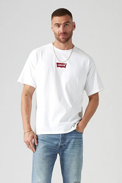 Levi's Weißes Vintage-Fit-Grafik-T-Shirt für Herren – A9440-0002