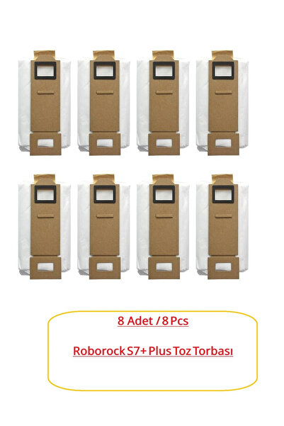 LİN GRUP Roborock S7+ Plus Robot Vacuum Cleaner Compatible Garbage Bag Dust B...