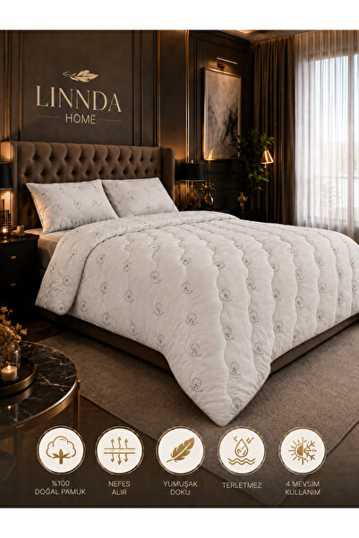 Linnda Home Ultra luksuzni jednostruki pamučni poplun