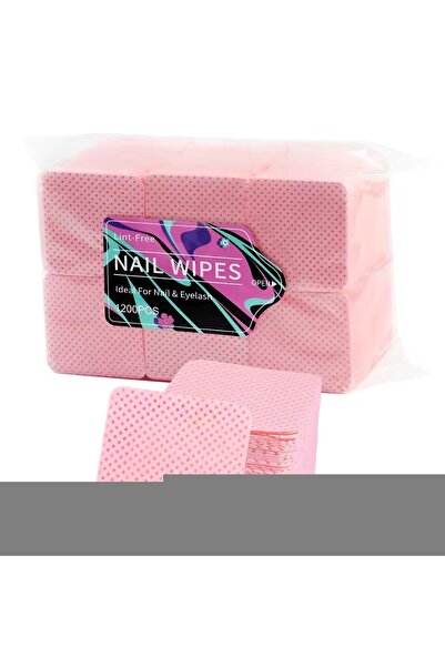 Choice 1200 packed 1080pcs Boxed Nail Art Lint-Free Eyelash Glue Wipes Paper ...