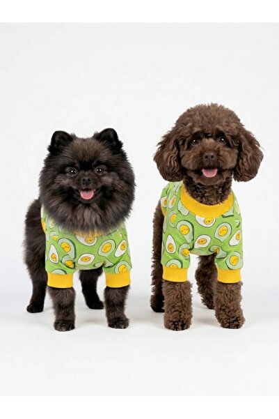 PetiliDünya Avocado Summer T-Shirt and Dog Tank Top (Cat and Dog Clothing)
