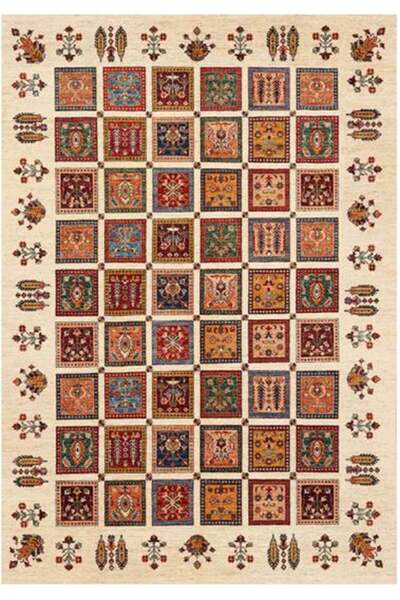 Çam Halı Gloria TD407 Multi Şal Desen Dokuma Saçaklı Kilim