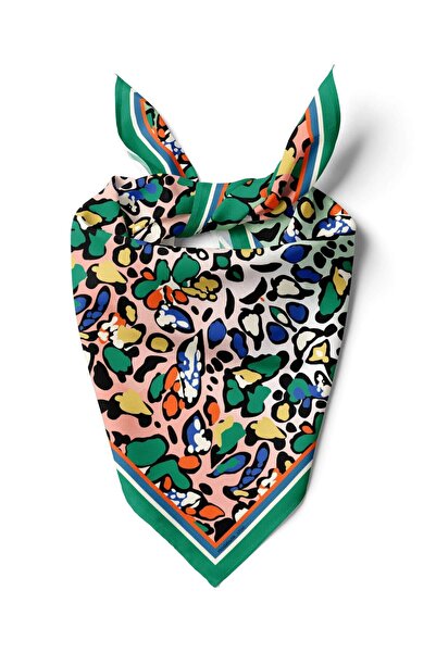 Modabutik Violla D26 WATERCOLOR LEOPARD BANDANA