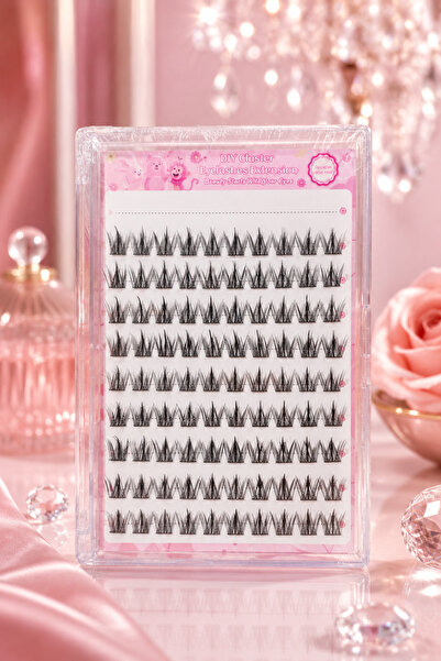 alaraycosmetics Takma Kirpik Seti- Kendinden Yapışkanlı (Glue Free) - Cat Eye...