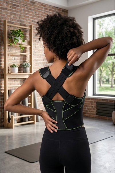 Generic Brand Adjustable Upright Posture Corset Full Comfort Unisex Standard Size