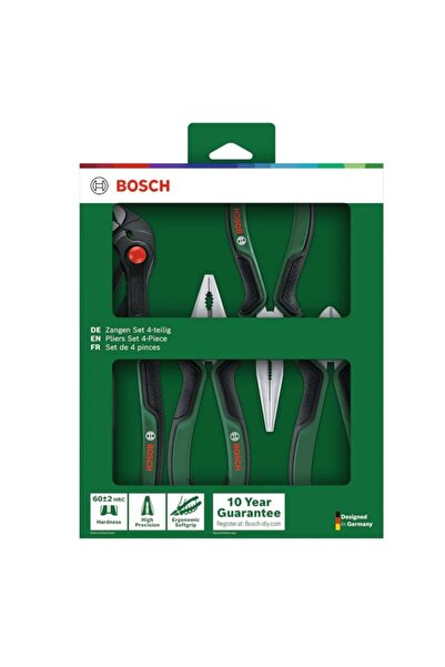 Bosch 1600A02W7K 4 Parça Pense Seti