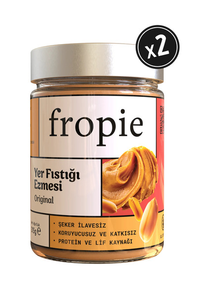 FROPİE Yer Fıstığı Ezmesi - Orijinal 315 gr x 2 Adet