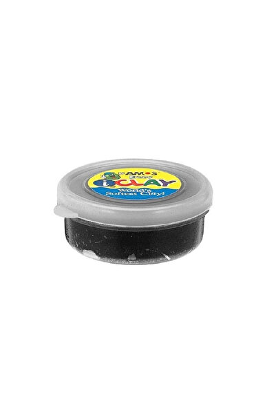 Amos Plastilina iClay Amos, 18g/cutie, negru
