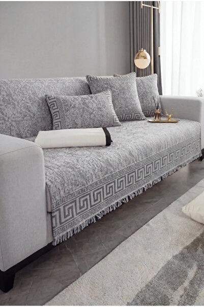Versace Patterned Sofa Cover 180x220 cm Sofa Bed Cover