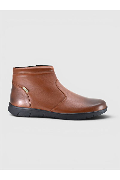 KİNG PAOLO B8550 Battal Comfort Boots - Brown - Men's Boots