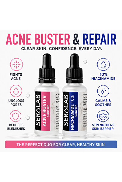 SEROLAB Tratament complet ACNEE Acne Buster & Repair