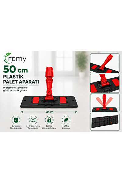 50 Cm Palet Aparat Ofis Parke Yer Silme Yer Paspası Paleti