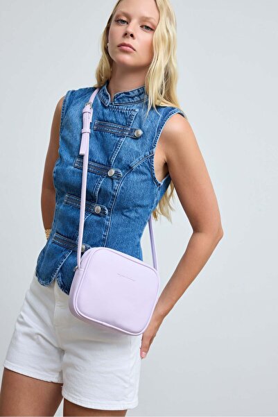 Shule Bags Lina Çapraz Çanta Lila