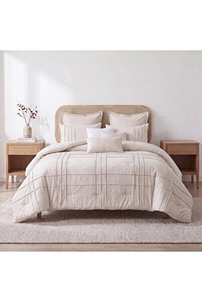 Orange Bed & Bath Porter | طقم لحاف مزدوج 11 قطعة