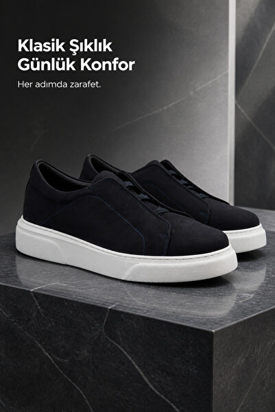 PATRICK CASSA Men's Genuine Leather Classic Daily Walking Sports Shoes