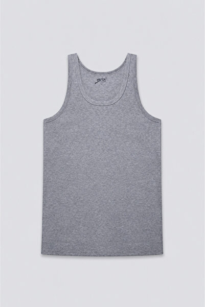 Brix 0004 Tricou pentru bărbați, gri, culoare melange