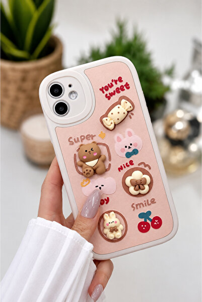 Go Aksesuar Iphone 11 Uyumlu 3d Oyuncak Tasarımlı Yumuşak Silikon Kılıf
