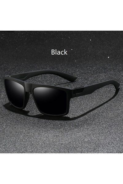 Choice F919(Black) Fashion Vintage Square Polarized Sunglasses Men Women Driv...