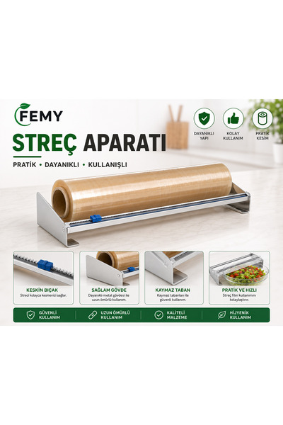 Palex Mikro Streç Aparatı 35 cm x 300 Mt. Standart