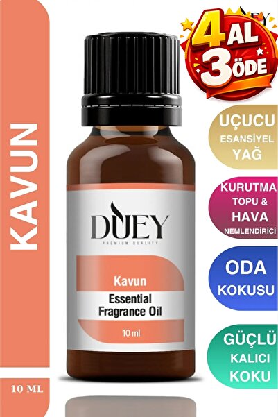 DUEY Kavun Uçucu Yağ Buhurdanlık Yağı Difüzör Esansı Oda Kokusu Esansı Hava N...