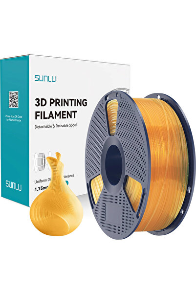Sunlu Şeffaf Portakal Suyu PLA Filament - 1.75mm - 1 Kg