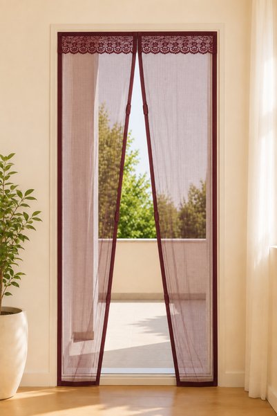 MOSQY Plasă Magnetică Anti-Insecte pentru Ușă, 100x210 cm