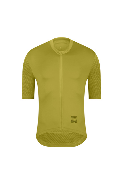 Choice82 Asia L (EU M) Mustard YJ2626 YKYWBIKE Men's Cycling Jersey Short Sle...