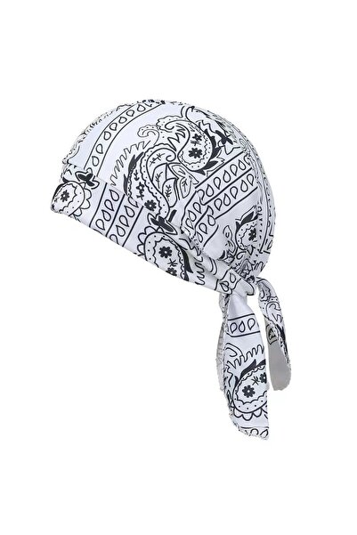 Choice WHITE Paisley Printed Headscarf Man Women Scarf Summer Spring Cycling ...