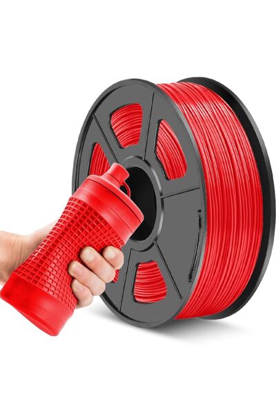 Choice3 TPU red. TPU Filament 1.75mm red 250G, Flexible 3D Printer Filament w...