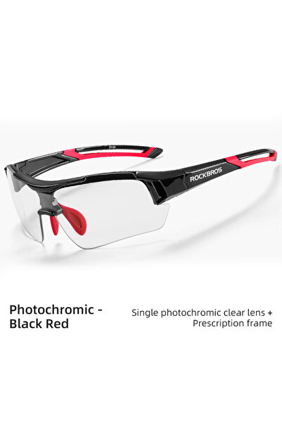 ROCKBROS Photochromic Len 10112 Photochromic Cycling Glasses Bicycle Outdoor ...