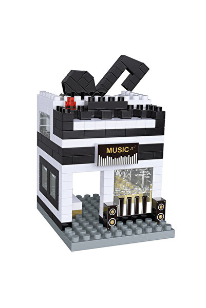 choice2 Musical instrument House Building Blks Mini City Street View Clothing...