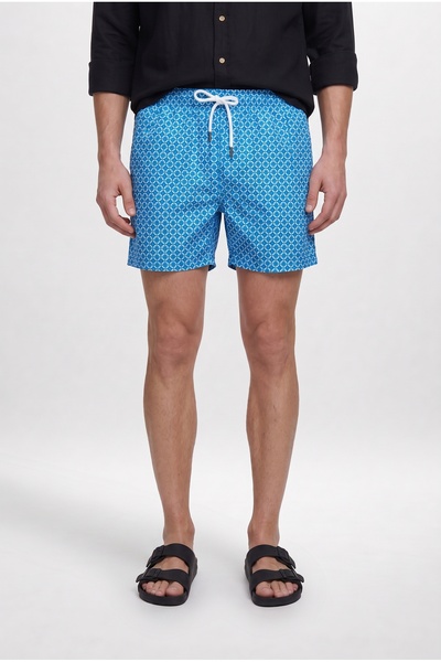Damat Turquoise Shorts Swimsuit