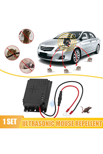 Choice Ultrasonic Animal Repellent 12V Rat Repellent Mouse Repeller For Car K...