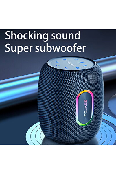 Choice Speaker Black ZEALOT S64 50W Wireless Speakers, Outdoor Portable Subwo...